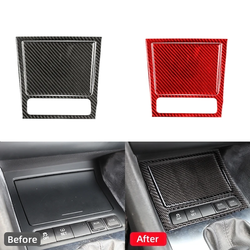 Pre Volkswagen Golf 6 GTI R MK6 2008-2012 Príslušenstvo automobilu Vnútorné vlákno Interiér Panel Panel Panel Cover Cover Tinker Decor Decor