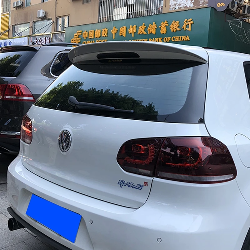 Pre Volkswagen Golf 6 SPOILER 2010-2013 Model Golf 6 Vysoko kvalitný materiál ABS MATERIÁL AUTO VÝROBA PRÍRUČKA PRÍPRAKOVÝCH SPOILER