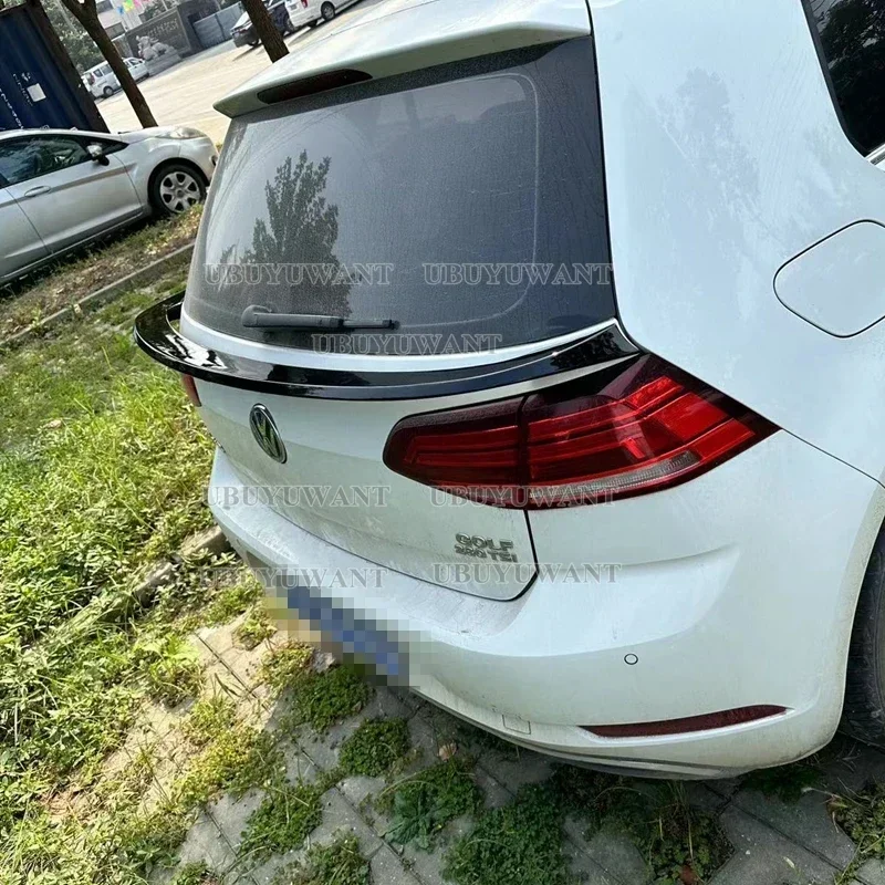 Pre Volkswagen Golf 7 MK7 2014-2018 Spojler Zadný stredný spojler pre VW Golf 7 Middle Soiler (nie oblek pre GTI a R)