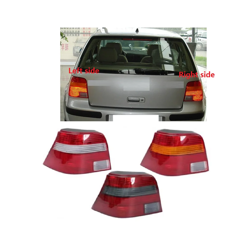 Pre Volkswagen VW Golf 4 4. 1998-2008 Signálne svetlo zadná hmlová lampa Brzdenie Zostava zadného zadného zadného zadného zadného zadného zadného zadného zadného zadného zadného zadného zadného zadného zadného zadného zadného zadného zadného zadného zadného zadného zadného zadného zadného zadného zadného zadného zadného zadného obalu Žiadna čiara