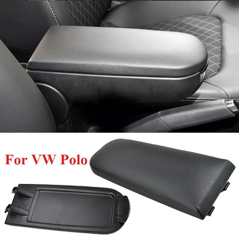Pre Volkswagen VW Polo Sedan 2010 2012 2012 2013 2014 2015 Central Auto Car lakťová lakťová skrinka Cover Cover Console Lid Pad Príspevok
