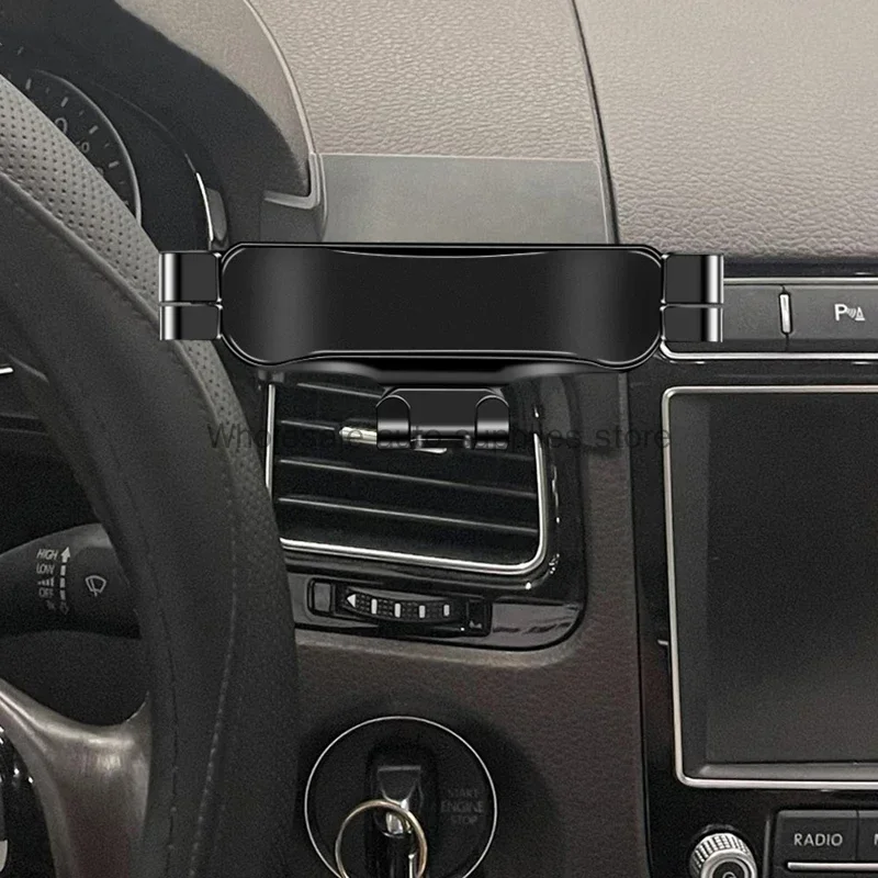 Pre Volkswagen VW Touareg 2011-2018 Styling automobilu držiak mobilného telefónu Air Vent Mount Gravity Bracket Stánok upravený príslušenstvo