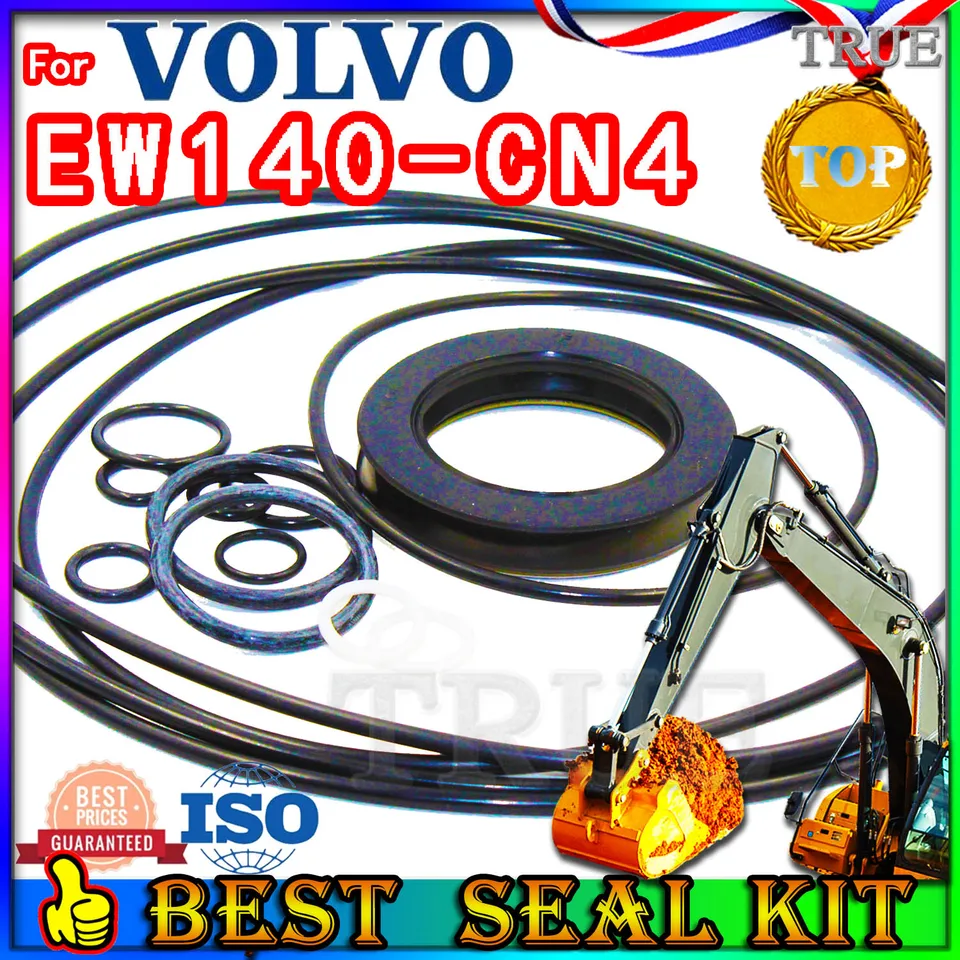 Pre Volvo EW140-CN4 Olejová tesnenie súpravy na opravu ramena RAK PUCKET Hydraulický valec EW140 CN4 Cestovný joystick