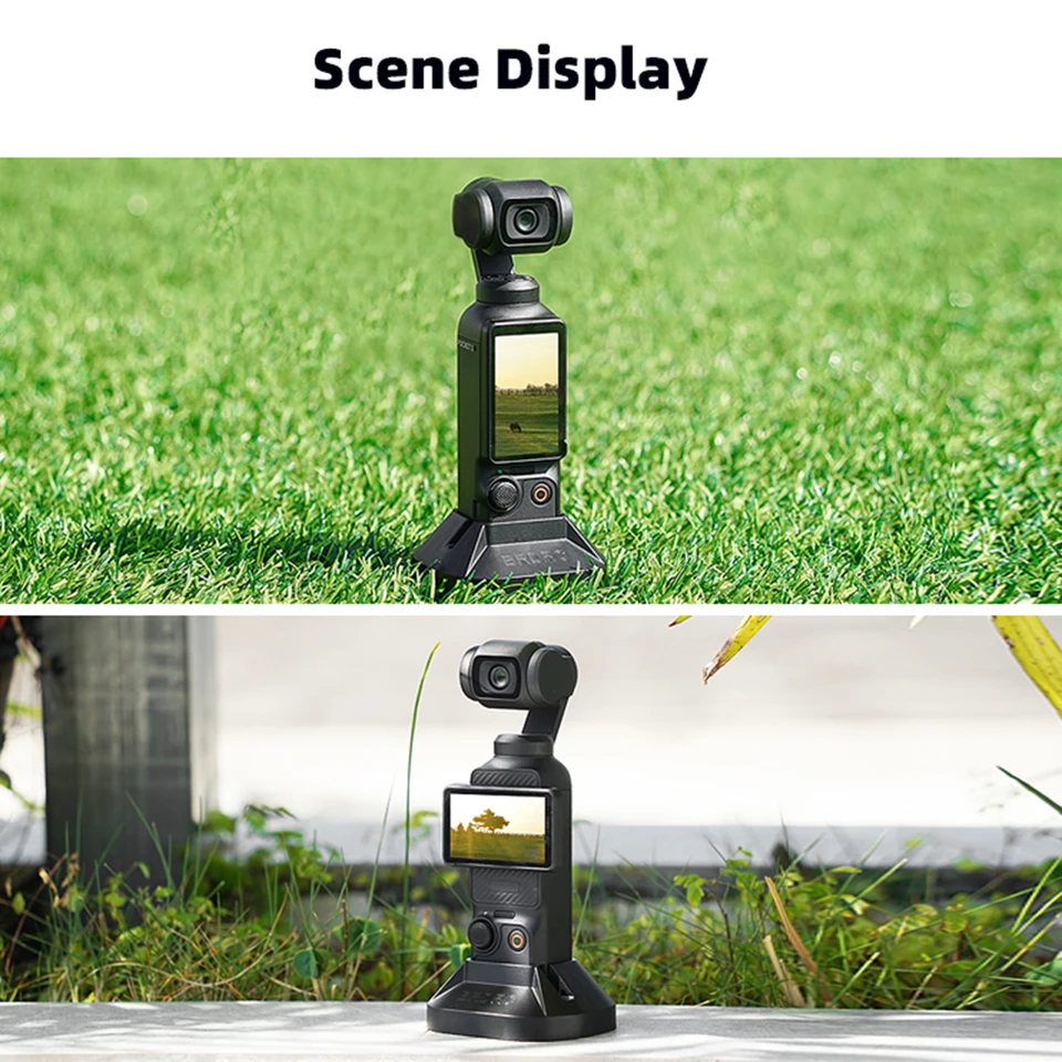 Pre vrecko osmo 3 pevné protišmykové základné stolné počítačové ručné vreckové podopačné kamery Support Adapter pre DJI Osmo Pocket 3 príslušenstvo