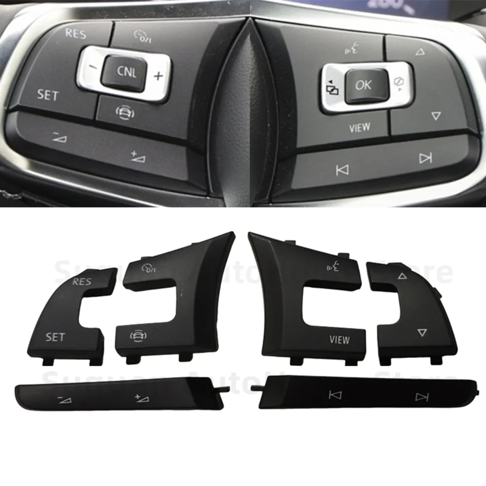 Pre VW Golf 7 7,5 Mk7 Jetta Tiguan Arteon R-Line 5G0959442AE 5G0959442AD 5G0959442N 1PC Multifunkčný volant tlačidla volantu