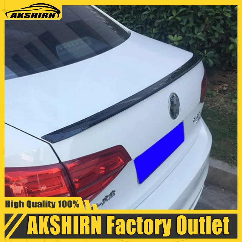 Pre VW JE TTA ABS Material CAR CAR CORMER Color VW JE TTA Zadný spojler pre Volkswagen New Jetta Soiler 2012-2014
