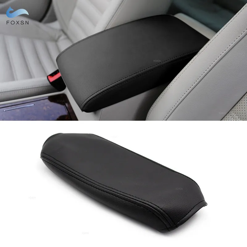 Pre VW Passat 2010 2011 2012 2013 2014 2015 2015 Centrum Console LID lakťová lakťová skrinka mikrovlákn
