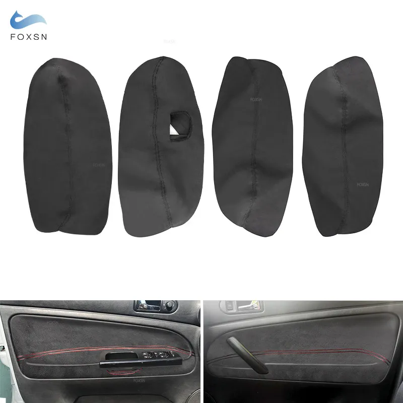 Pre VW Passat B5 1998 1999 2000 2001 - 2005 Vnútorné dvere panela pre lakťové klietky Sueed Kožené príslušenstvo Orezanie iba 4/5 dverí