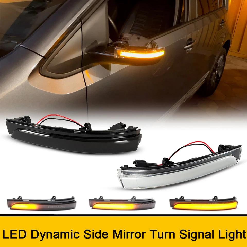 Pre VW Polo Golf 4 5 Vento Passat B7 Suran Spacefox Passat EOS LED sekvenčné blinkerové bočné zrkadlá indikátor Lights Opaktor