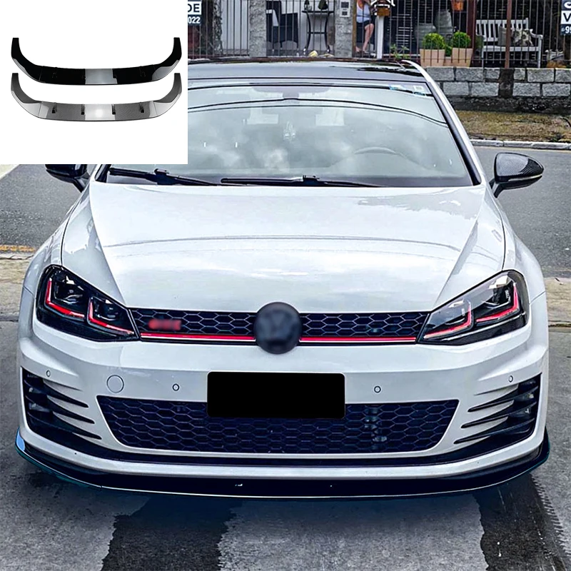 Pre VW Volkswagen Golf 7 MK7 GTI R RLINE 2013 2014 2015 2016 Časti automobilov predný nárazník difúzora SPOILER SPITERPLET OBCHOD SAPTER