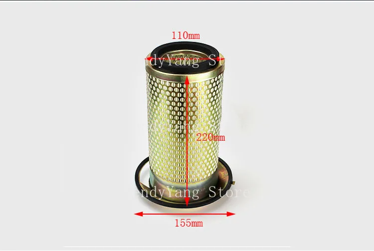 Pre vysokozdvikové príslušenstvo Hangcha Air Filter Element Heli Air Filter mriežky/vzduchový filter Element-K1122# Typ buničiny z bavlny