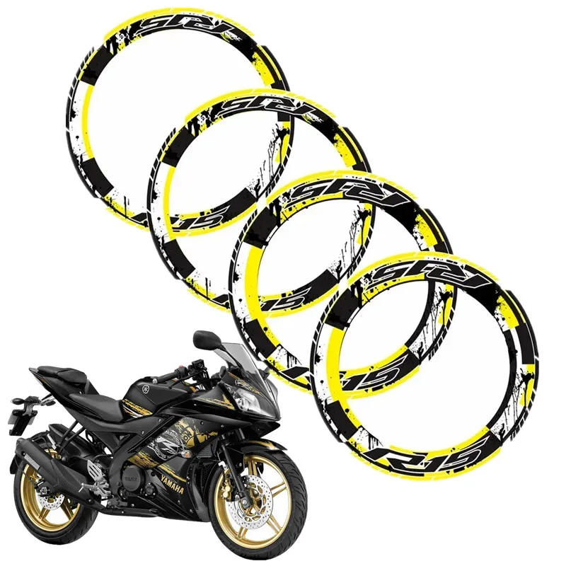 Pre všetky Yamaha YZF R15 R 15 Časti motocyklových častí nálepky na nálepku dekorácie - 3