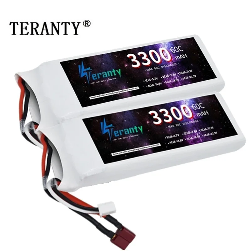 Pre WLtoys 144001 3300MAH 7,4 V DEANS T Connector Racing Car LiP Battery Drons Drone Hračky 60 ° C 60 ° C