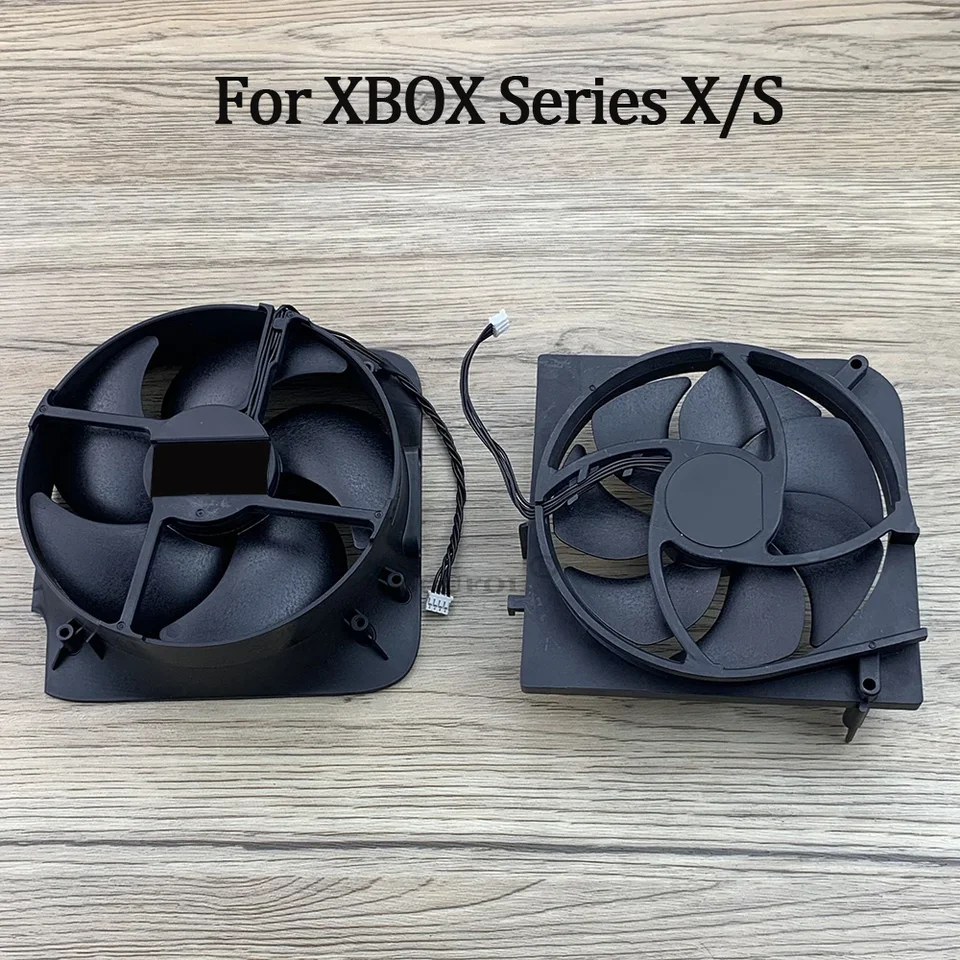 Pre Xbox Series X Cooling ventilátor 5 čepelí 4 pin chladič chladiča Vnútorný ventilátor pre chladenie pre Xbox Series S Game Controller
