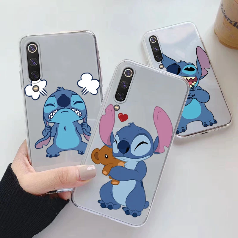 Pre Xiaomi 9 Mi9 Lite 9 SE Coque Art Stitch Cool Love Telefón puzdro Silikone Soft Funda pre Xiaomi Mi 9 zadný kryt Shock After Appus -Shell