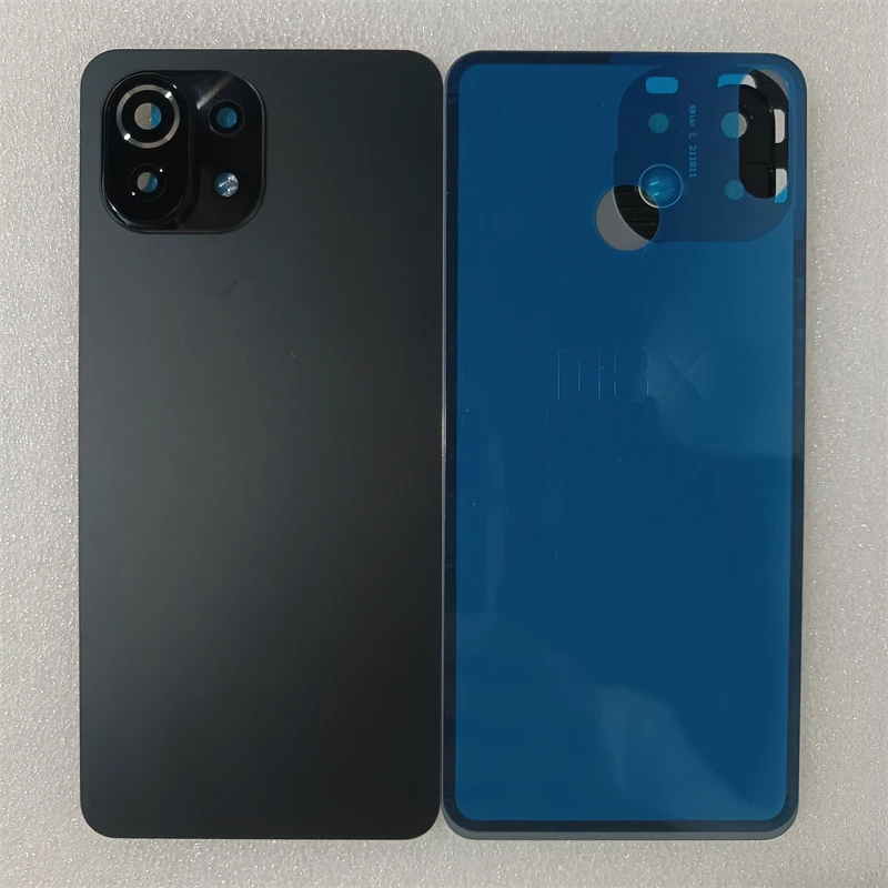 Pre Xiaomi Mi 11 Lite 5G Batéria zadných dverí 3D sklenený panel pre Xiaomi Mi 11 Lite 4G Case Puzdro