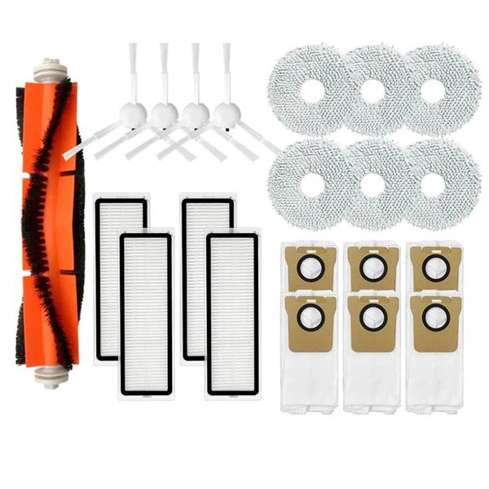 Pre Xiaomi Mijia omni b101cn, x10 plus / Dreame S10 Pro, L10S Ultra náhradné diely hlavné bočné kefka Hepa filter mop handričku prach