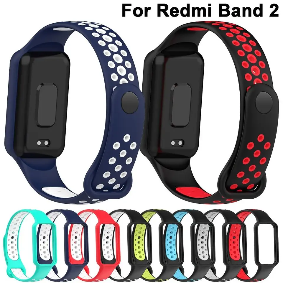 Pre Xiaomi Redmi Band 2 Silikónový remienok na náramok pre Redmi Smart Band 2 Náhradný hodinkový remienok na zápästie Correa Accessories