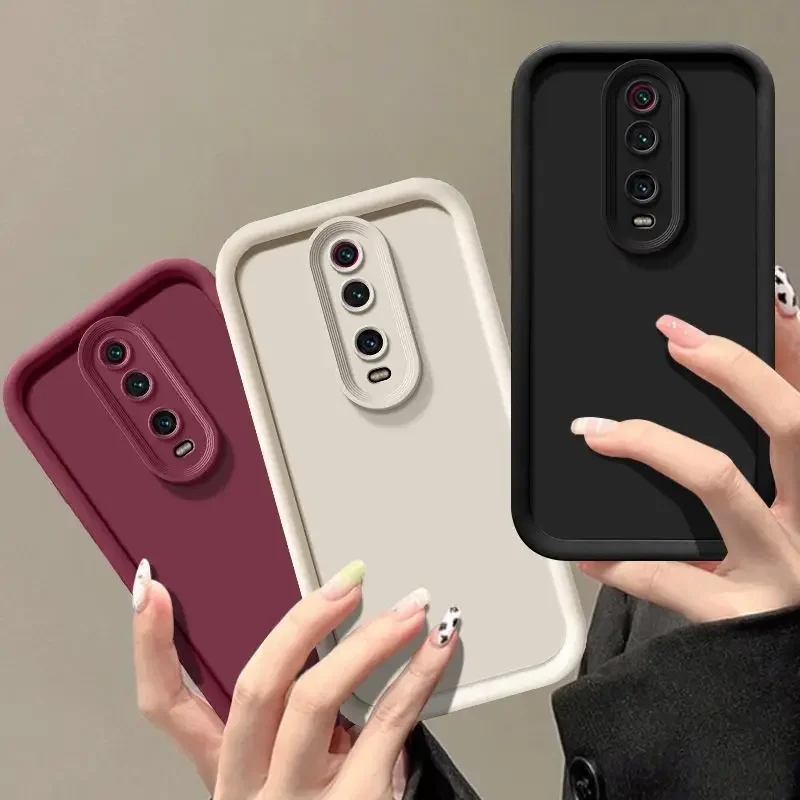 Pre Xiaomi Redmi K20 Pro Case Xiaomi 9T Pro Puzdro Plné balenie Matt anti -kvapka Soft Soft Cover