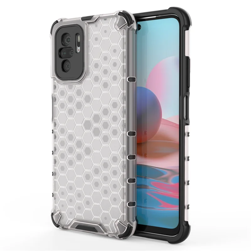 Pre Xiaomi Redmi Note 10 Pro Case Scoupproof Armor Bumper Phone Cover pre Redmi Note10 10S 4G Fundas Transparent Protection Fundas