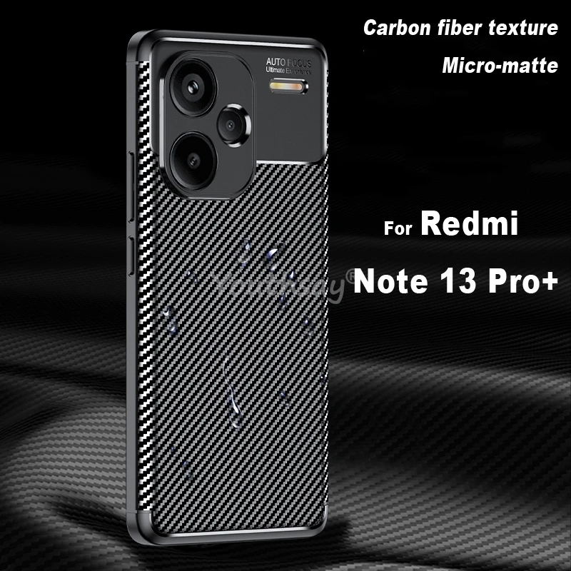 Pre Xiaomi Redmi Poznámka 13 Pro Plus Case Redmi Note 13 Pro Plus Plus krycí silikón Luxuy TPU Capa Redmi Note 13 Pro Plus Case