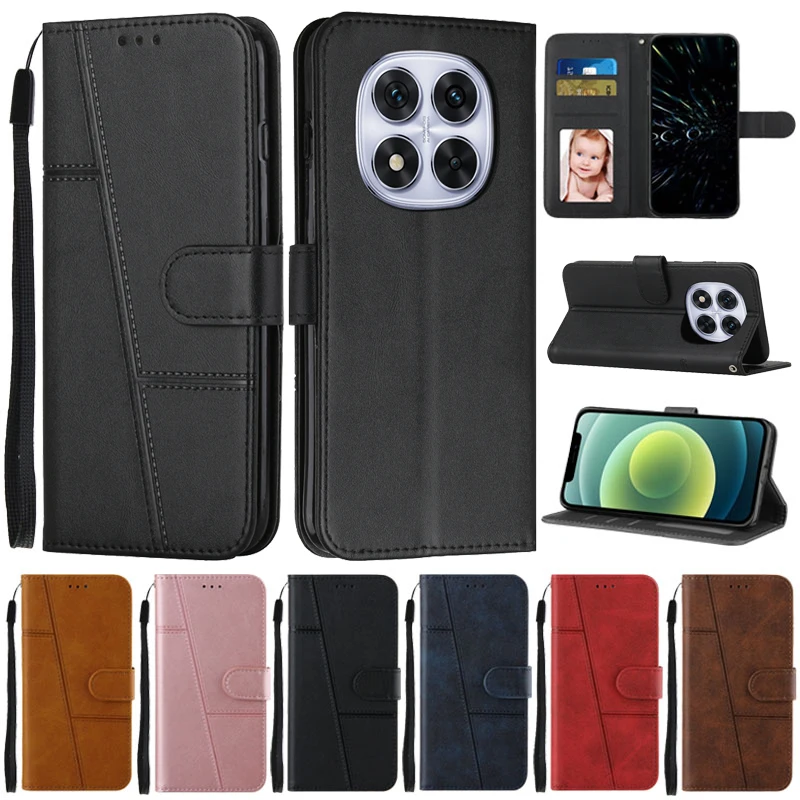 Pre Xiaomi Redmi Poznámka 14 Pro 5G Case Flip Wallet Book Cover pre Coque Xiaomi Redmi Poznámka 14 14Pro plus chrániť telefónny prípad Fundas
