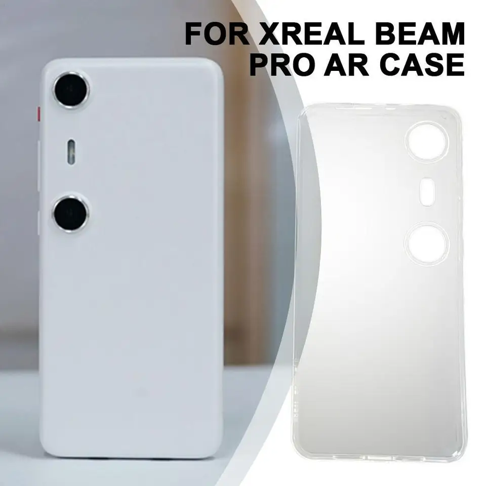 Pre XReal Beam Pro Ar Puzdro so mäkkým silikónovým ochranným škrupinom Ochraným úložným skriním prachu pre príslušenstvo XREAL Beam Pro Case Accessories