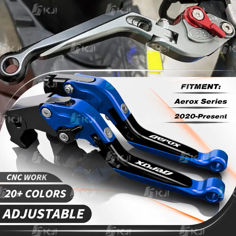 Pre Yamaha Aerox 155/125 2020-prítomnosť spojky páky spojky Sada nastaviteľná sklopná páky rukoväť