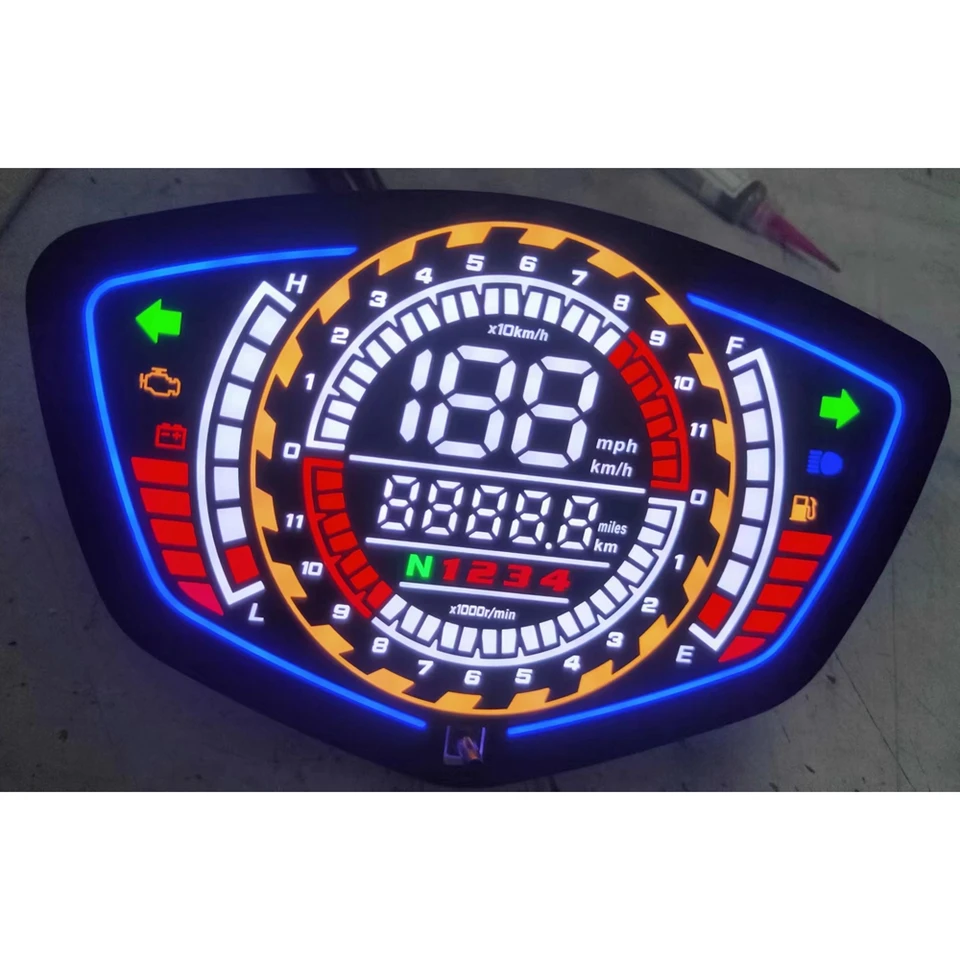 Pre Yamaha LC135 135LC LC 135 V1 Crypton R T110 Digital Meter Assy Speedometer kilometrov kilometrov
