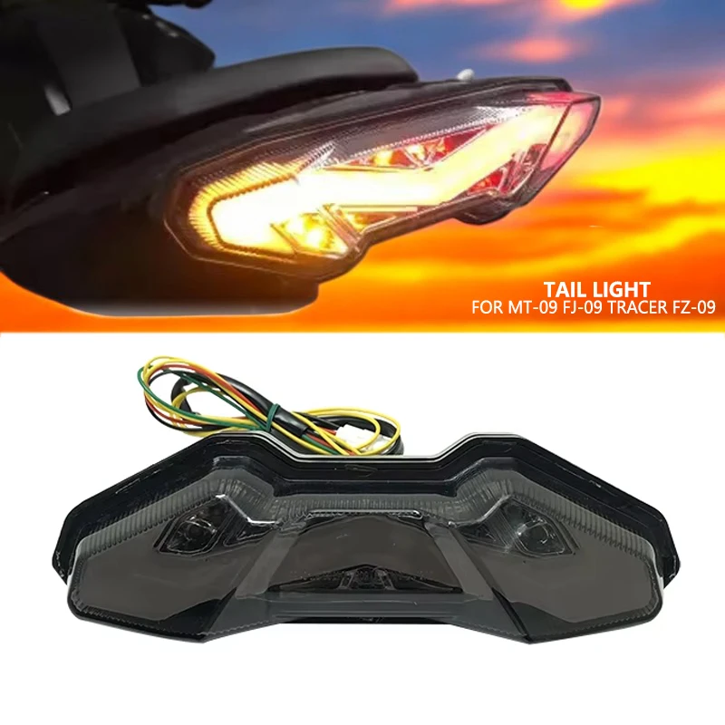 Pre Yamaha MT-09 FJ-09 MT09 TRACER FZ-09 2014 2015 2016 Motocyklové LED signály Integrované zadné brzdové zadné zadné zadné brzdové zadné brzdenie