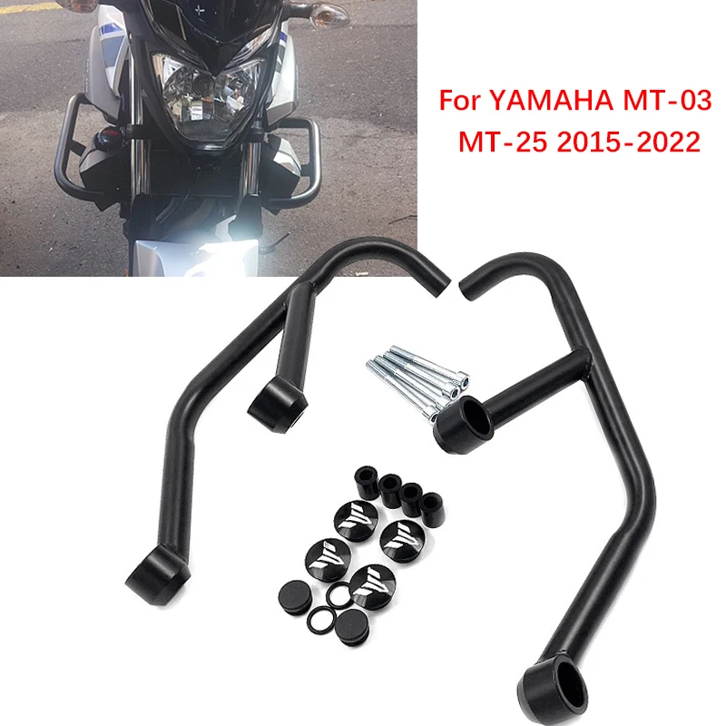 Pre Yamaha MT03 MT25 2015-2022 Motocyklové príslušenstvo Falling Motor Protetive Cover Cover Crashbar Bumper Bumper MT-03 MT-25