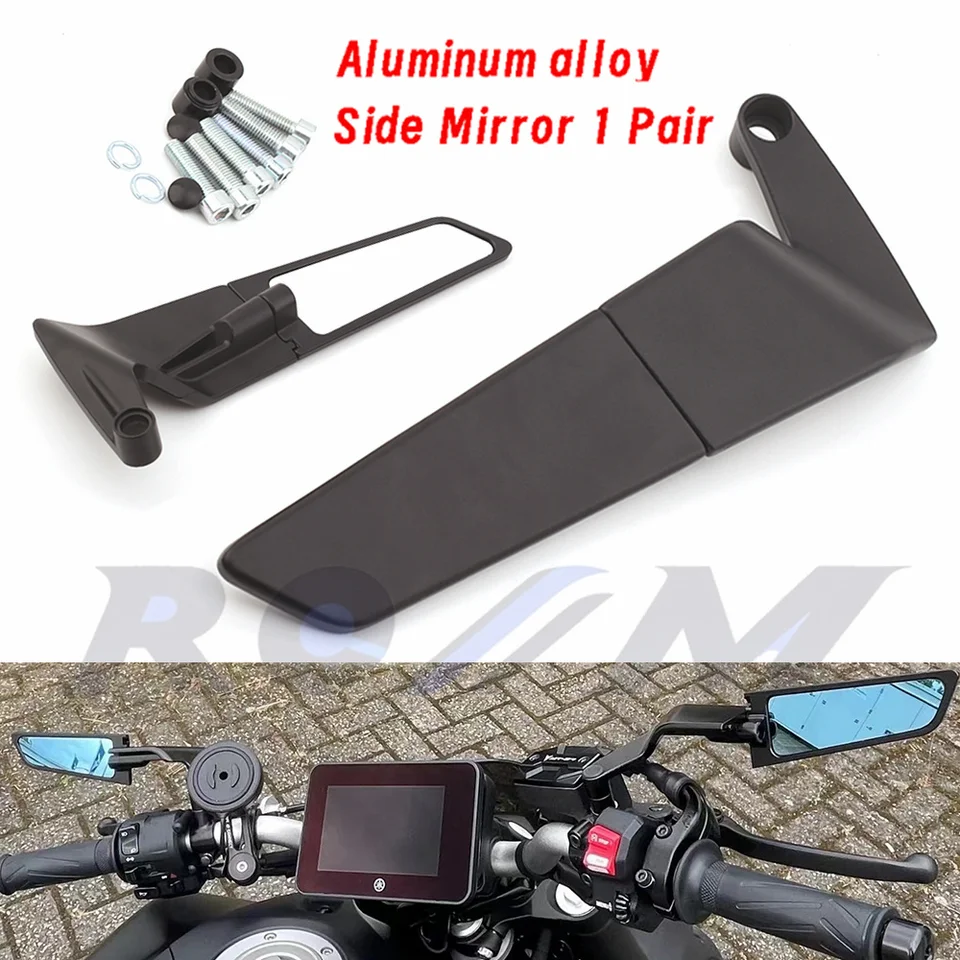 Pre Yamaha NMAX 125 155 250 400 NMAX125 NMAX155 Advanced Modified Motorycle Chrbát zrkadla pevné vetrové krídlo nastaviteľné otáčanie