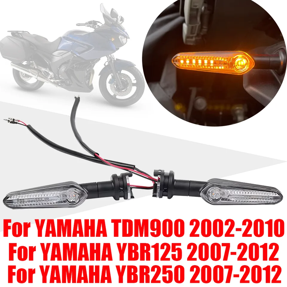 Pre Yamaha TDM900 TDM 900 YBR125 YBR250 YBR 125 250 Príslušenstvo LED Turn Signal Light Indikátor Smerový blikačný žiarovka Blinker