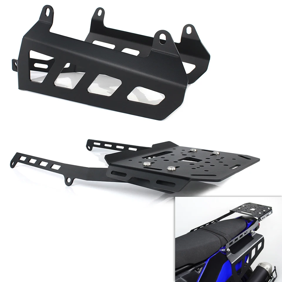 Pre Yamaha Tenere700 XTZ690 2019-2024 Motocykel TRUNK TRUNK TRUNK TUNKA Škatuľa Saddlebag Držka