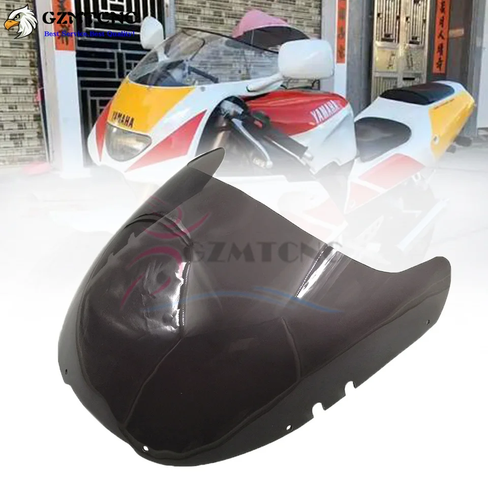 Pre Yamaha TZR 250 SP 3MA 1989-1990 Černé sklo kilometer Viser Visor Visor TZR250 Touring Touring Wind Deflector Cover Cover Cover