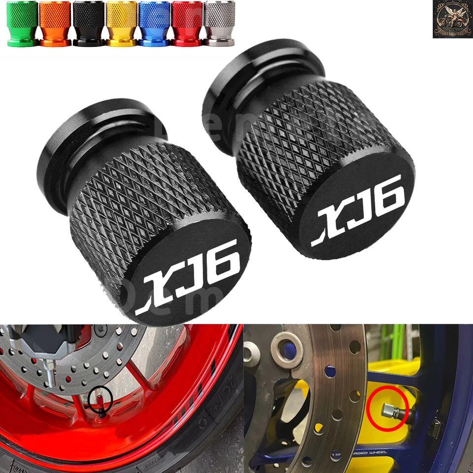 Pre Yamaha XJ6 N Diversion Motocykle CNC hliníkové príslušenstvo vzduchový port kmeňový uzáver pneumatík Ventilový uzáver pneumatí