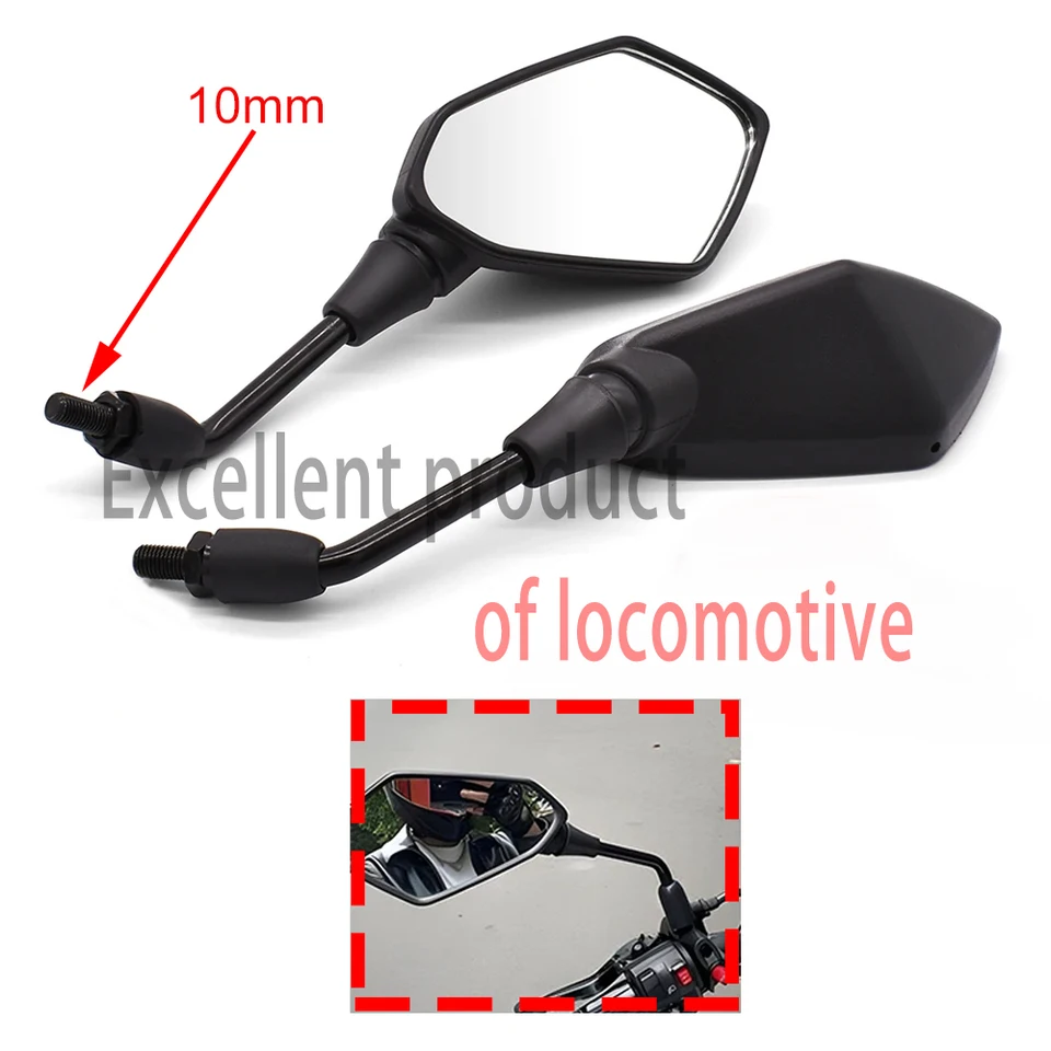 Pre Yamaha Xmax 125 250 400 300 Vmax 1700 1200 Nmax 125 Univerziálne 10 mm zrkadlá Motocykle Racing Sport Sport Bike Zadné zrkadlo