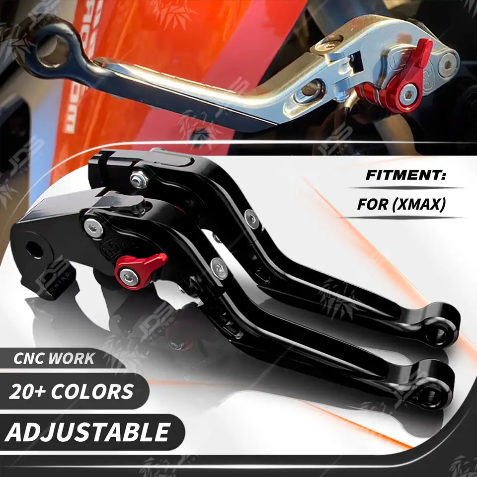 Pre Yamaha XMAX 400/300/250/125 Tech Max Max Clutch Brzdenie páky Nastaviť nastaviteľnú skladaciu rukoväť páky Motor Príslušenstvo Časti