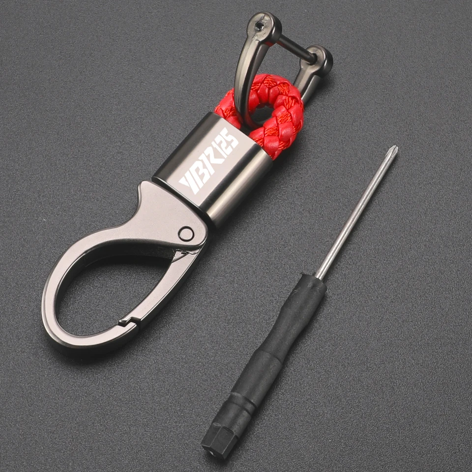 Pre Yamaha YBR125 YBR 125 2005-2013 2014 Keychain Keyring Lanyard Chain Key Rings Key Držiteľ motocyklov Univerzálne príslušenstvo