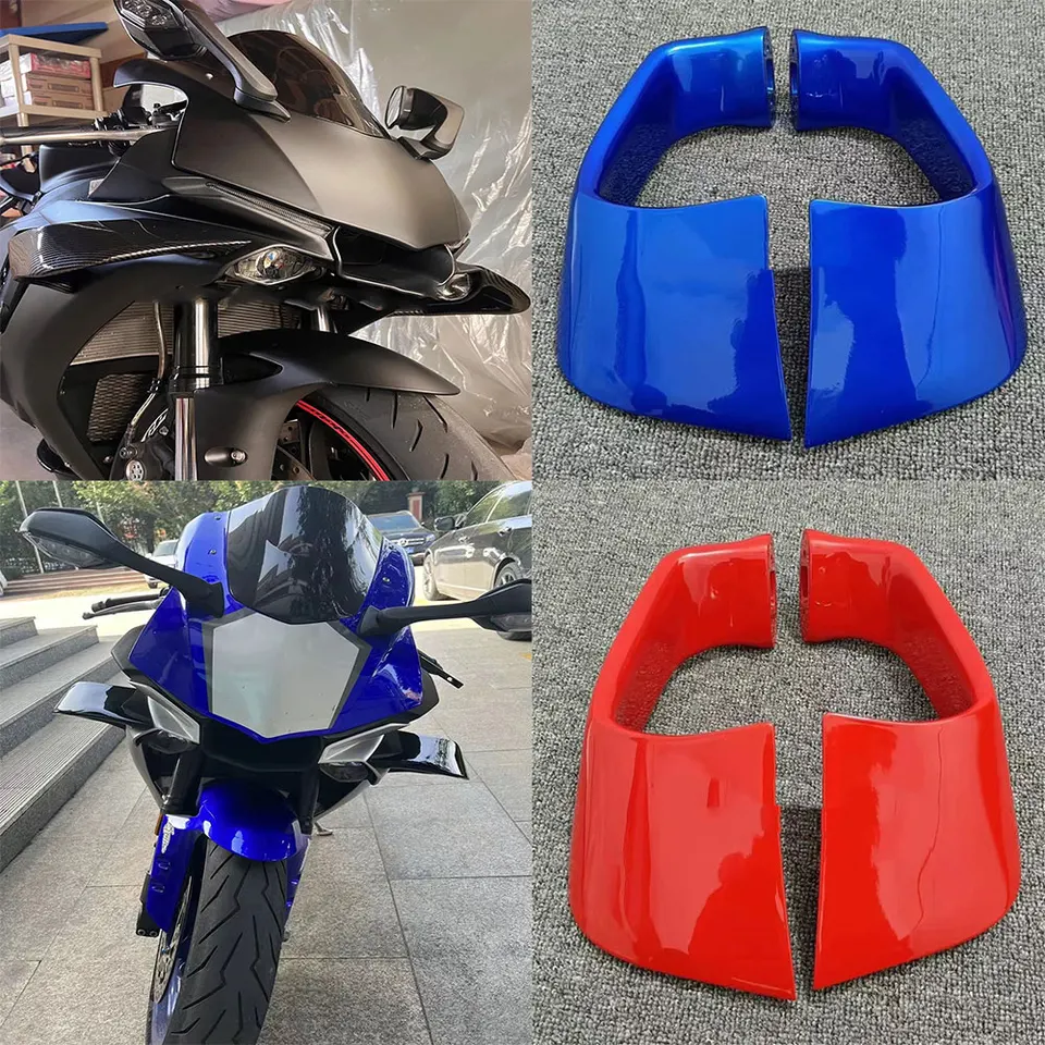 Pre Yamaha YZF R1 YZF-R1 R1M 2015-2020 2021 2022 2023 Motocyklové krídla aerodynamické krídla Spojler Spojený pokles skrutiek