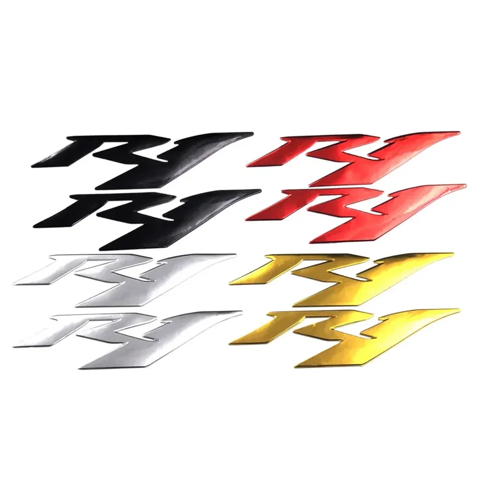 Pre Yamaha YZF-R1 YZFR1 2001 2002 2003 2004 2005 Motocykel 3D znak odznak nálepky koleso R1 STREKOVANIE Soft reflexný nálepka