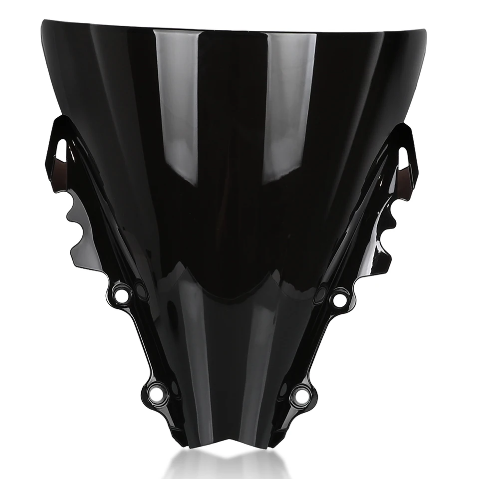 Pre Yamaha YZF600 R6 YZF-R6 2006 2007 06-07 Motocyklové príslušenstvo Černé sklo Dvojité bubliny Čerinové sklo Visor deflektor