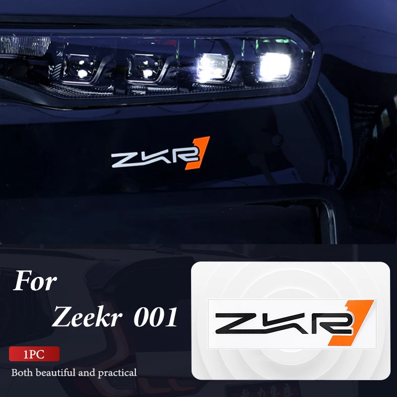 Pre Zeekr 001 Trunk Trunk Black Sticker Prispôsobenie Prispôsobenie príslušenstva zadná chránič tela súprava tela