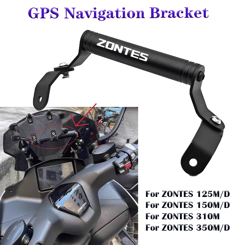 Pre Zontes 125m 125D 150M 150D 310M 350M 350D 125 150 310 350 m 125d 150D Držitie telefónu Držiteľ telefónu GPS navigačné držiak na navigáciu