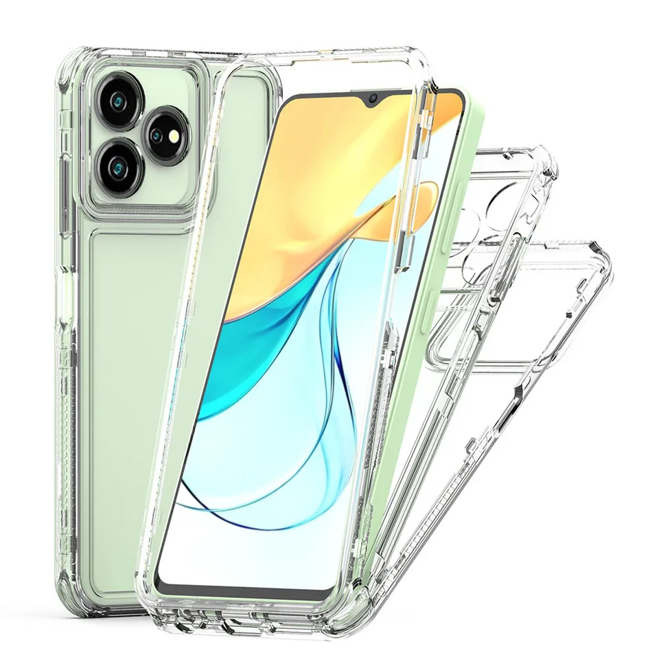 Pre ZTE axón 50 LITE LUXURY PMAS PMMA + TPU TROU V-ONE PRE PRÍPAD ZTE AXON 60 LITE AXON50 LITE PRE PRÍRUČKA PASE