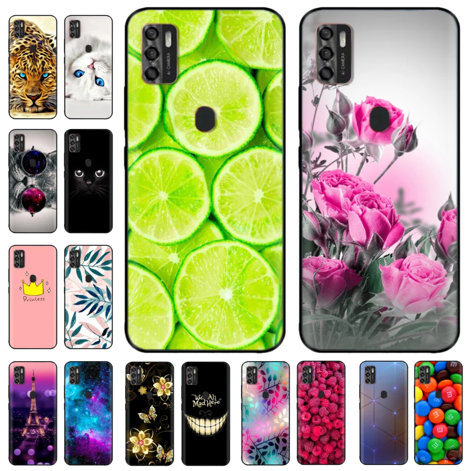 Pre ZTE Blade A7S 2020 Blade Blade A51 Bumper Soft Silikone Cover TPU pre prípady ZTE A7S 2020 Ochranné puzdro Bladea71 A31 Coque