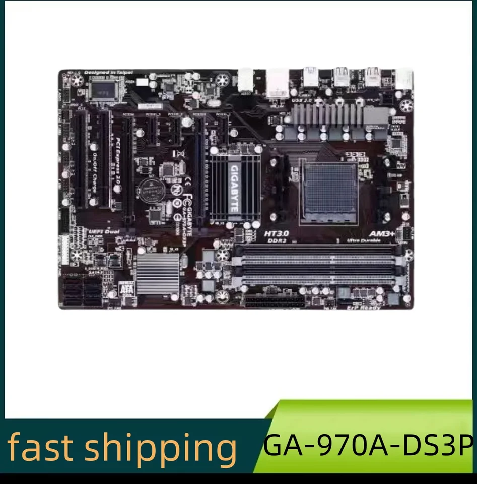 Pre základnú dosku Gigabyte GA-970A-DS3P 32 GB DDR3 ATX 970 hlavná doska 100% testovaná OK