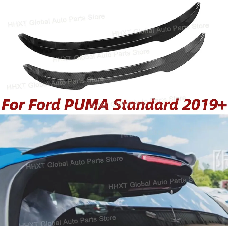 Pre štandardné zadné spojlerové krídlo Ford Puma ABS Malé predlžovacie čiapky Trunk Trun Tail Sticker Exterior ladenie dielov 2019+