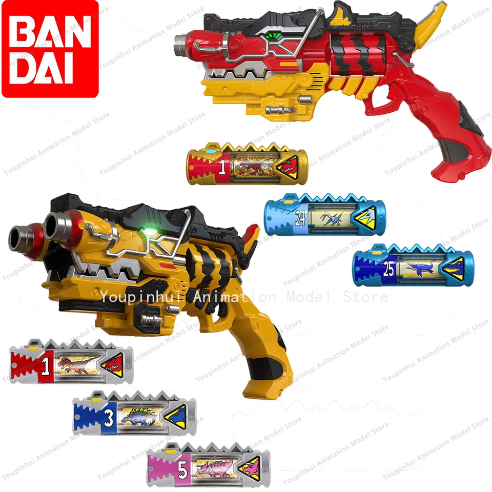 Predaj Bandai Original Zyuden Sentai Kyoryuger Gaburevolver Collectible Model Hračky Hračky narodeniny darček pre fanúšikov deťom