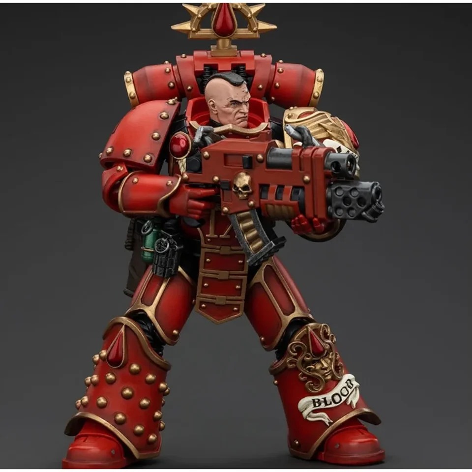 [Predaj] Joytoy Warhammer 30K Akčné figúrky Blood Angels Raldoron Prvý kapitán 1/18 The Blood Angels Collection Model Model Toy